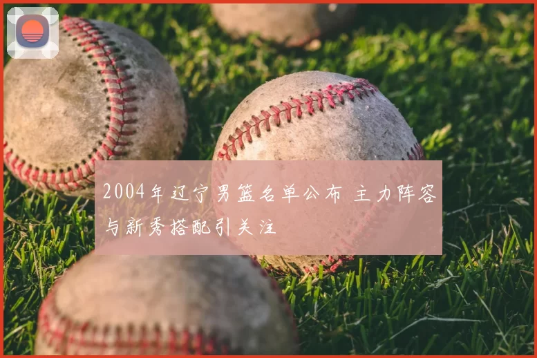 2004年辽宁男篮名单公布 主力阵容与新秀搭配引关注